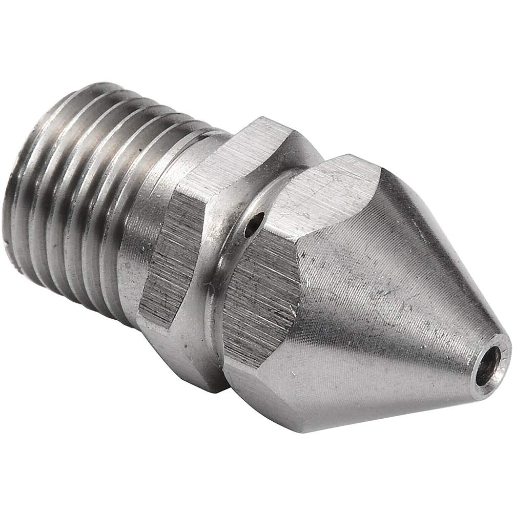 GOODGDN Stainless Steel 1/4 in BSPT Jetter Nozzle for Pipe and Drain Cleaning