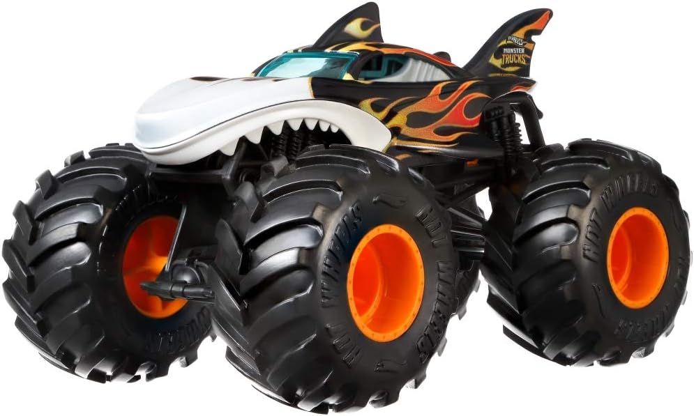 Hot Wheels Monster Trucks Shark WREAK diecast 124 Scale