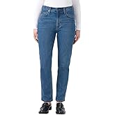 KIRKLAND Signature Women's High-Rise Straight Leg Jeans