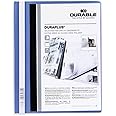 Durable DURAPLUS® Presentation Folder | Pack of 25 A4 Folders | Blue | Perfect for Storing Presentations, Quotations, Invoices, School Work, etc.