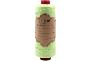 9KM DWLIFE Braided Dacron Kite String 120lb 1000ft Polyester yoyo String Mason Line Thread Heavy Duty Rope Outdoor