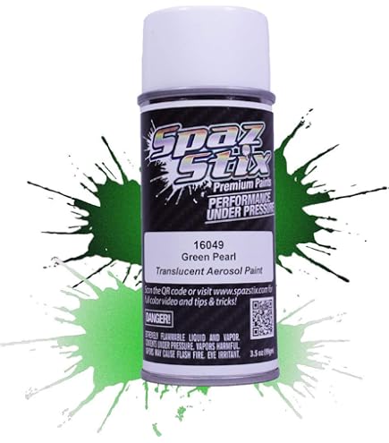 Spaz Stik SZX16039 Red Pearl Aerosol Paint, 3.5oz Can - Amazon.com