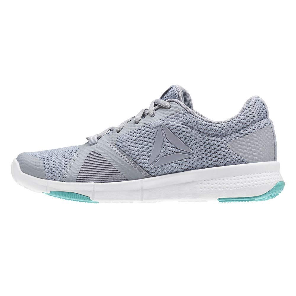 Reebok Women's flexile Fitness Shoes, Grey Cool Shadow Rain Cloud White Solid Teal 000, 4.5 UK