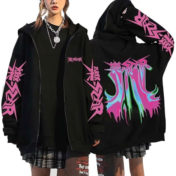 Amazon.com: Kpop Stray Kids Album STAR - Chaqueta con capucha