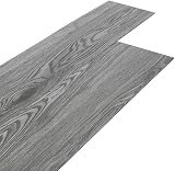 INMOZATA Grey Wood Self-Adhesive Floor Planks 36pcs 5.02㎡ 2mm Thick view 2