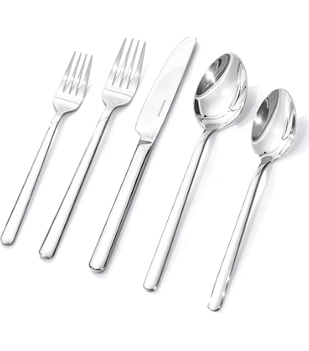Amazon.com: Nagao Tsubame Dinner Cutlery Set, Knife, Spoon, Fork