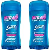 Secret Anti-Perspirant Clear Gel, Fights, 2.6 Ounce (Pack of 2)