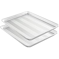 Nordic Ware Half Sheet Prism Baking, 2 Pack, Natural