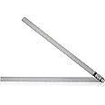 Delgada 20 inch/500mm (Total Length 1000mm) Digital Protractor Stainless Steel Digital Display Angle Ruler Digital Angle Meas