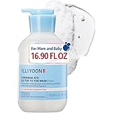 Illiyoon Ceramide Ato 6.0 Top to Toe Wash - Mild Cleanser for Baby body, 16.9 Fl Oz (500ml)