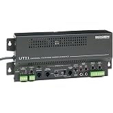 Bogen UTI1 Universal Telephone Interface, Single-Zone Paging System Adapter, Background Music Input, Dual Audio Outputs, Programmable Tones and Built-In 24 V Power