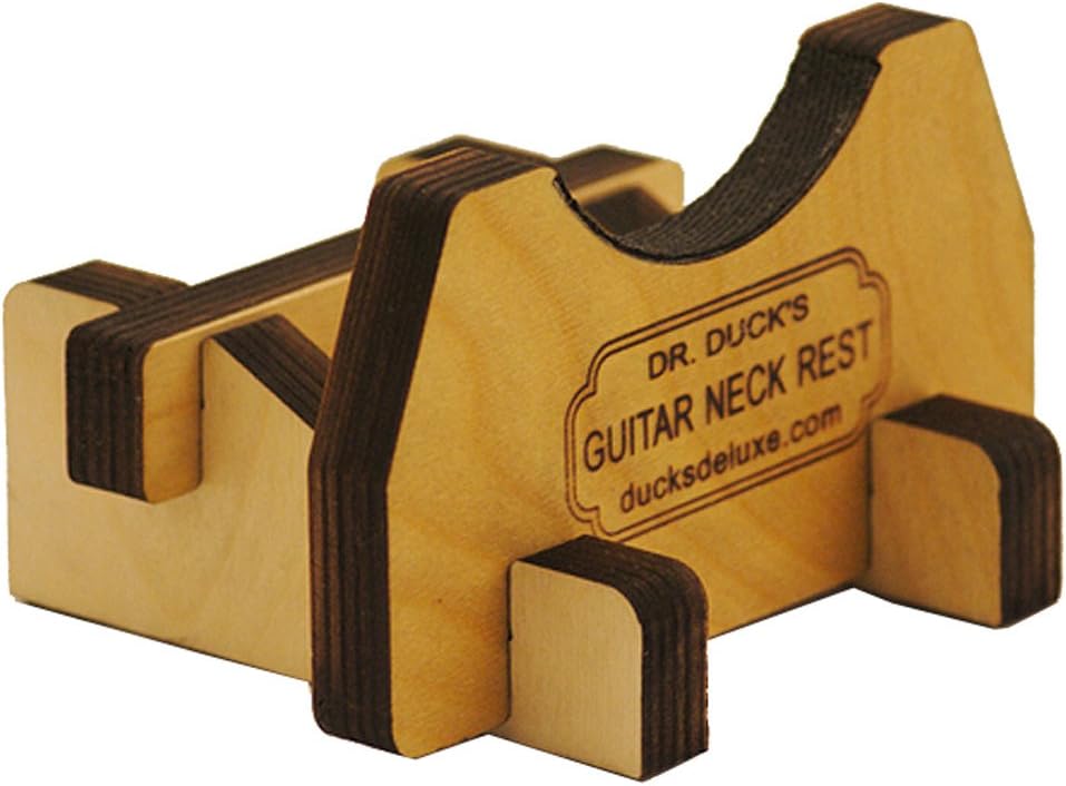 ADJUSTABLE GUITAR NECK REST + GREEN POWER STRING WINDER