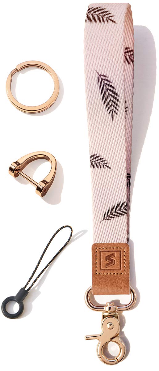 SENLLY Wristlet Lanyard Strap for Keys, Original Pattern Design Wrist Keychain Holder