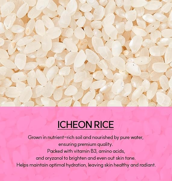 OOAH SEOUL BOUNCE BACK BRIGHTENING RICE FACE MASK | KOREAN SKINCARE FOR RADIANCE & ELASTICITY | HYDRATING & FIRMING WITH NIACINAMIDE & GLUTATHIONE | 120ML 4.05FL.OZ