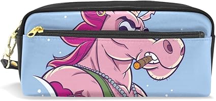 Amazon 筆箱 ペンケース 馬 強い かっこいい 高校生 大容量 おしゃれ Pu 女の子 筆入れ シンプル 文房具 ポーチ 化粧ポーチ 収納ケース 学生用 仕事用 革18 ペンケース 文房具 オフィス用品