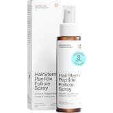 Advanced Trichology HairStem&trade; Peptide Spray for Thicker, Fuller-Looking Hair | Leave-In Post-Shower Scalp Spray with Peptides, Rice Protein &amp; Prebiotics | Lightweight, Non-Greasy Volumizing Hair Spray