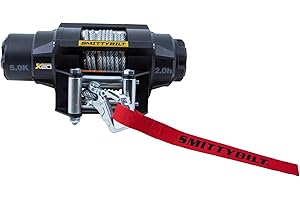 Smittybilt ATV/UTV 97205 X2O 5K lbs Winch with Steel Cable and Wireless Remote Control