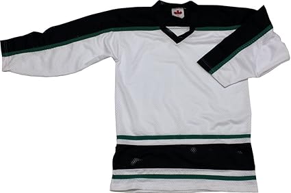 green black and white jersey
