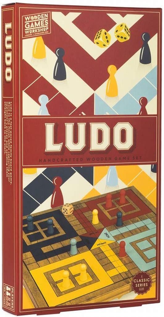 Professor PUZZLE Ludo Wooden Games Workshop, Meerkleuren