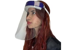 Mystic Romance 10 Pack Face Shields – Reusable Anti-Fog Full Face Protection – Clear Safety Gear for Work, Salons & Travel