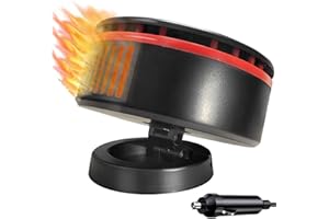 FIDENSIS 12V Car Heater, 150W Protable Windshield Defroster Defogger, Quick Heating, Compatible with All 12V Vehicles, Trucks, RVs, and Boats