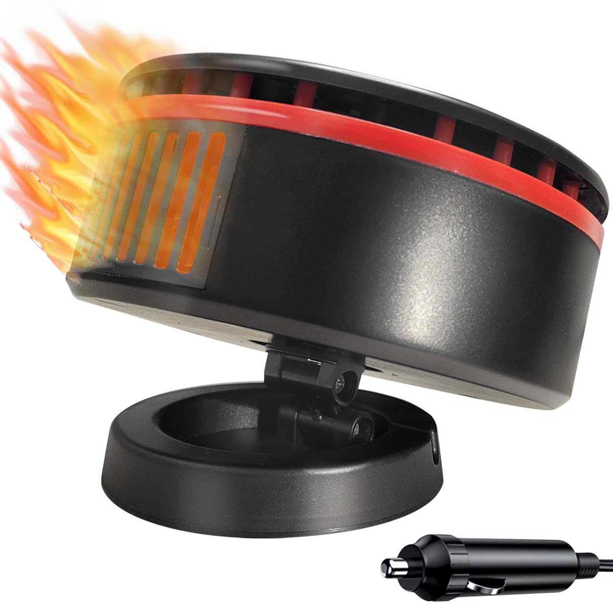 Photo 1 of 12V Car Heater, 150W Protable Windshield Defroster Defogger, Quick Heating, Compatible with All 12V Vehicles, Trucks, RVs, and Boats