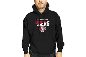Team Fan Apparel Adult NFL Diagonal Fade Fleece Hooded Sweatshirt - Unisex Tagless - Officially Licensed Football Pullover