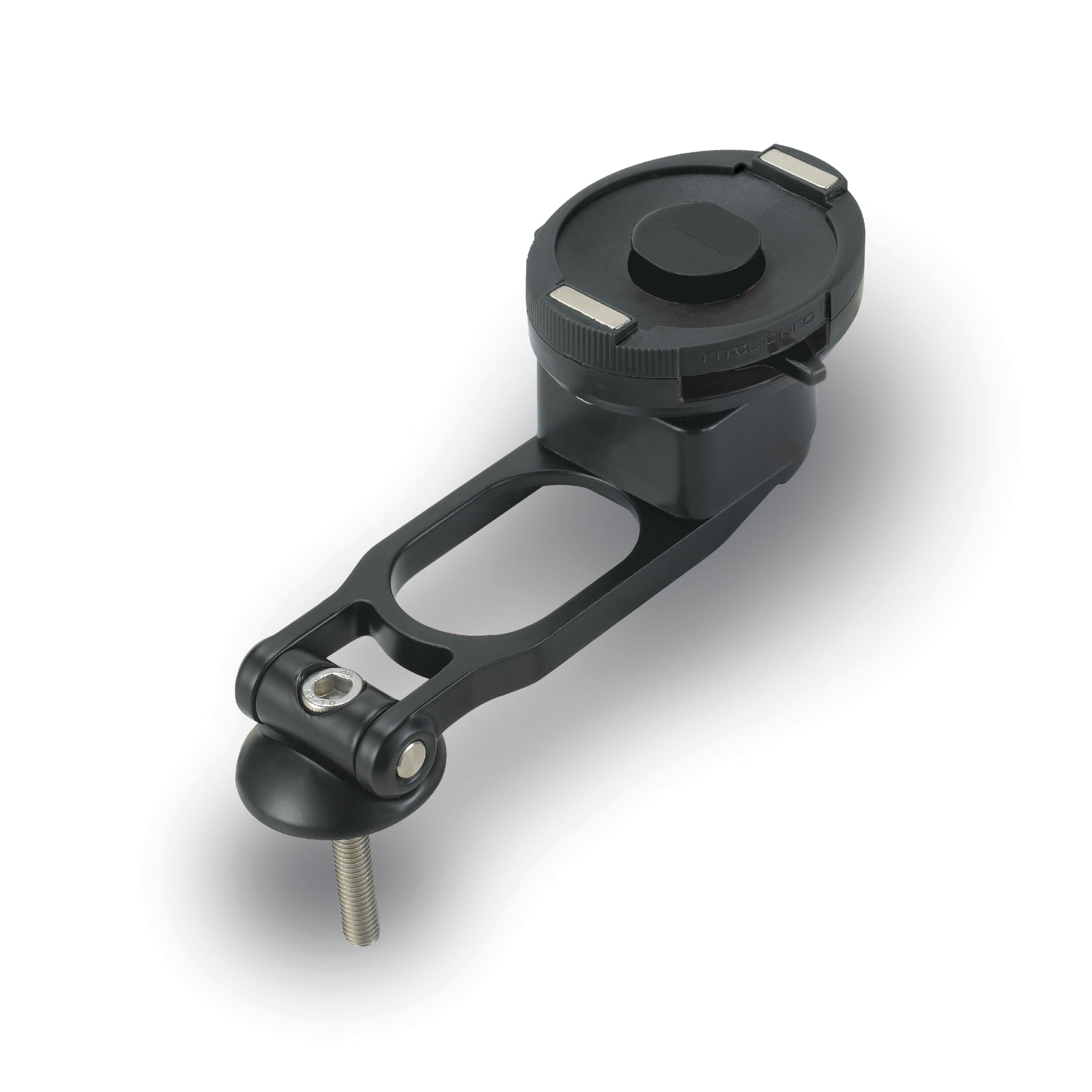 Tigra Sport FitClic Neo Magnetic Bike Stem Cap Mount for Smartphones, Black/Orange — image 1