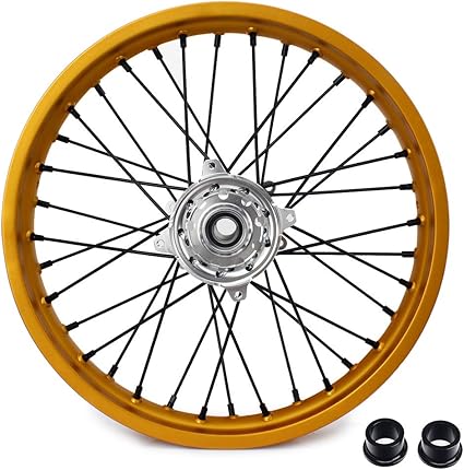 Tarazon 19 X 2 15 Mx Roue Arriere Jante Or Moyeu Noir Pour Rmz250 Rmz450 07 19 Amazon Fr Auto Et Moto