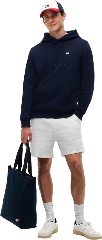Herren TJM Reg Flag Hoodie Dm0dm20742 Kapuzenpullover, Blue (Dark Night Navy), M EU