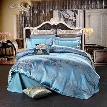 Amazon.com: UniTendo 4 Piece Sateen Cotton European Luxury