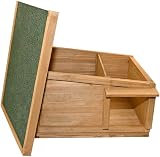 Unibos Luxury Hedgehog House Hedgehog Feeding Station Hibernation Shelter view 5
