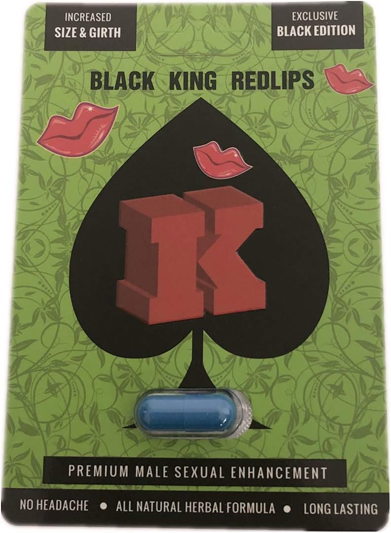 Green K Redlips All Natural Energy Enhancement 6 Pills (1): Health & Personal Care