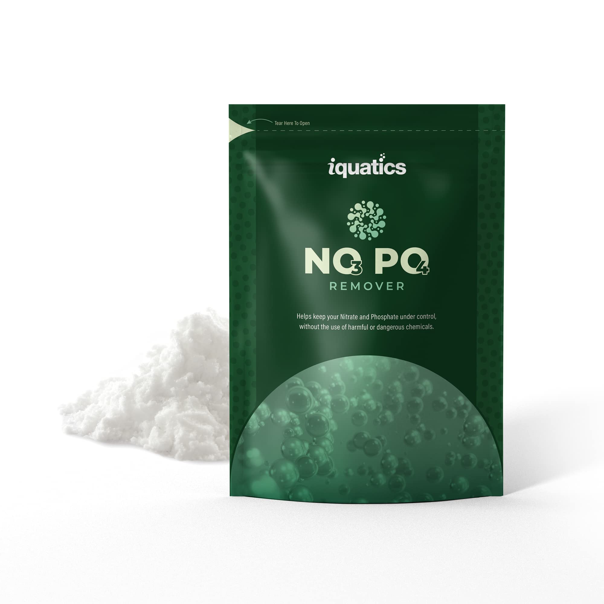 iQuatics NOPO Pouch 150g – Nitrate & Phosphate Remover for Marine Aquariums – High-Performance Water Purification for Reef & Saltwater Tanks