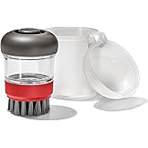 OXO Outdoor Soap Dispensing Dish Brush with Storage Case