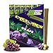 Cyclones Grape Pre-Rolled Flavored Hemp Wraps (12 Packs, 2 Wraps Per Pack) Total 24 Wraps and ES Scoop Card