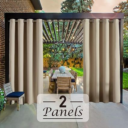 Rhf Outdoor Blackout Curtains Patio Curtains Outdoor Curtain For