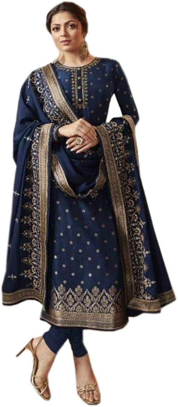 Amazon party wear churidar Clearance