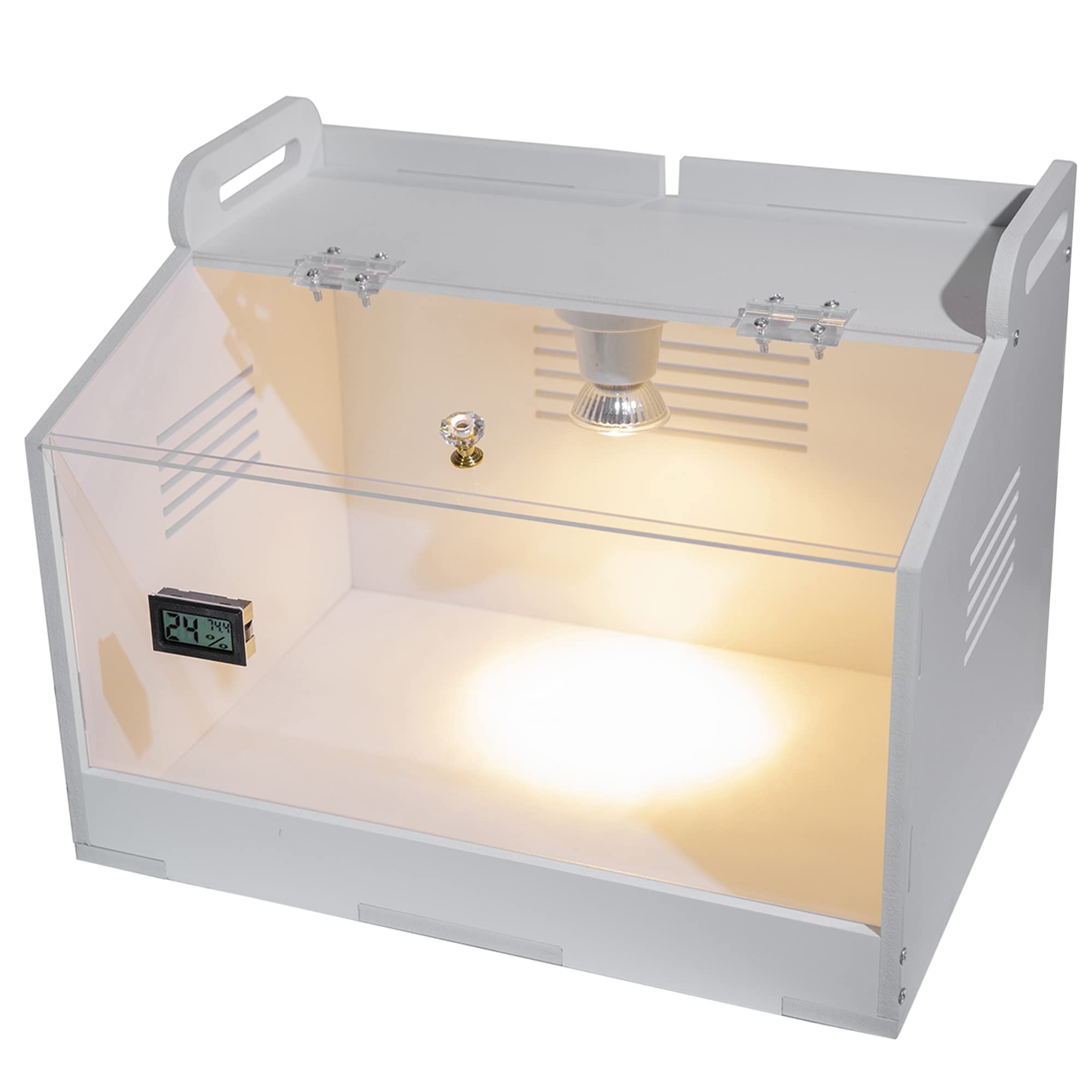 Photo 1 of WIONBE Intelligent Brooder Box for Newborns Chicks Ducks Quail Birds Small Animals Manual Incubators Poultry Heater Breeding Box
