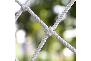 Climbing Cargo Net for Kids & Adults Playground Netting Safety Protection Nets for Tree Climbing L：1m Safety Netting(6m)