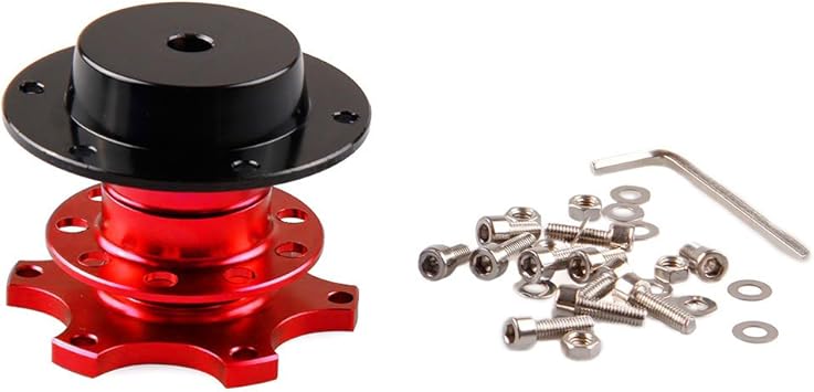 Universal Car Steering Wheel Quick Release HUB Racing Adapter Snap Off Boss Kit