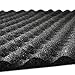 SilverStone Technology 21-Inch X 15-Inch 10mm Thick 2-Piece Sound Dampening Acoustic EPDM Silent Foam SF02 (Black)