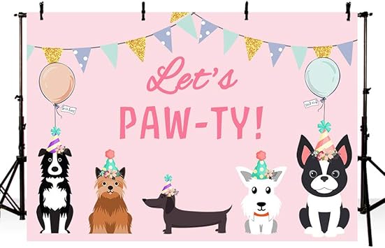 real puppy birthday party