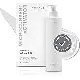 NuFACE Aqua Gel Activator - Microcurrent Conductive Gel & Activator Powered by IonPlex & Hyaluronic Acid to Enhance Results of NuFACE Microcurrent Facial Device - Improves Skin Radiance (10 oz)