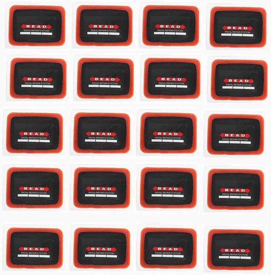 Nikou Radial Tire Patch - Universal Car Motorcycle Radial Tire Tyre Repair Patch 20 pcs (Size : KDS-08)