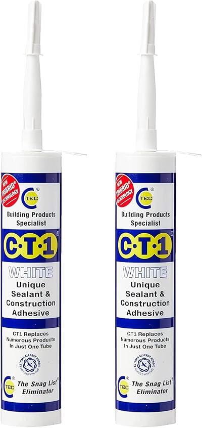 CT1 Unique Sealant Construction Builders Multi Silicone Mastic Adhesive Glue