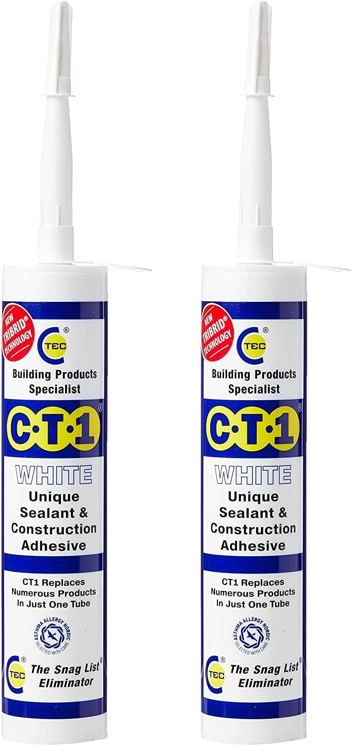 CT1 Unique Sealant Construction Builders Multi Silicone Mastic Adhesive Glue