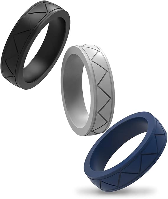 MR. YLLS Silicone Wedding Ring for Men