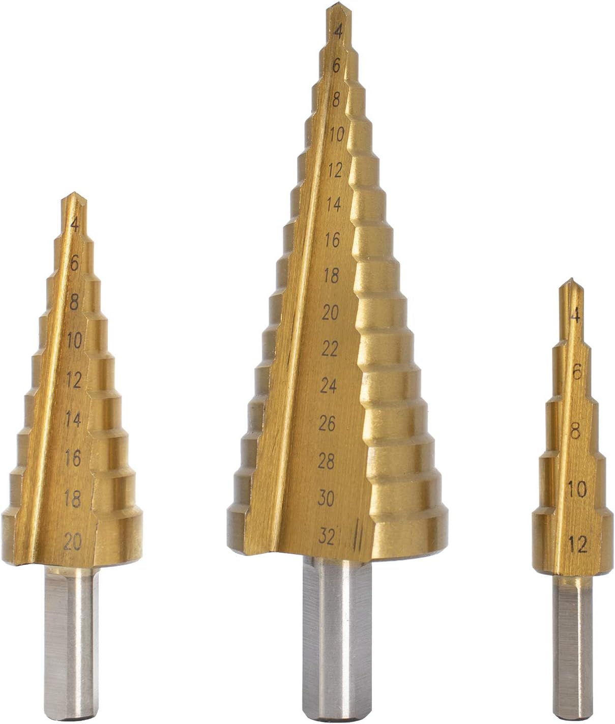 Купить Набор Ступенчатых Сверл По Металлу