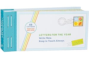 Letters for the Year: Write Now. Keep in Touch Always. (Paper Time Capsule, Memory Letters, Personal Mementos)